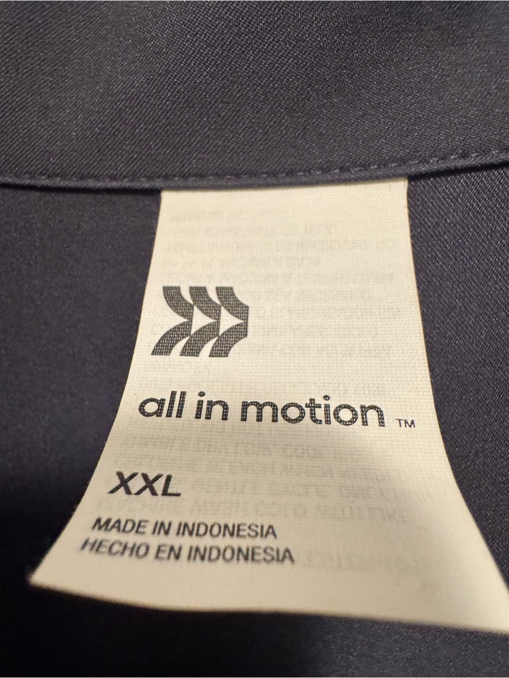 all in motion Black Sleeveless Romper with White Piping Trim - Picture 5 of 10